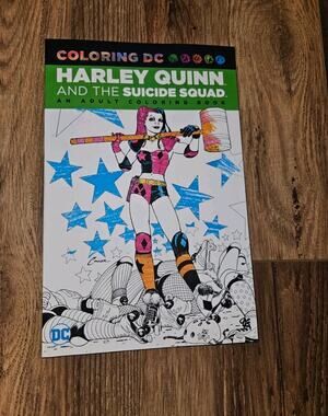 Batman Harley Quinn Suicide Squad DC Adult Coloring Book PB DC Comics New